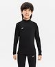DECATHLON Kipsta Keepcomfort 100 Knit Full Sleeves Solid Base Layer Football Top - Black