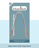 MUMMAGODI Dhanthal Copper Double Handle Tongue Cleaner for Adults