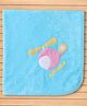 Child World Terry Knit Towel & Wrappers with Helicopter Patch L 85.5 x B 55.5 cm - Light Blue