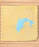 Child World Terry Knit Towel & Wrappers with Dolphin Patch L 106 x B 74 cm - Gold