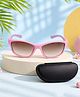 PASSION PETALS Colour Blocked Sunglasses - Pink