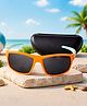 PASSION PETALS Colour Blocked Sunglasses - Orange