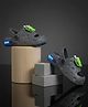 FEETWELL SHOES Frog Applique Detailed Slingback Clogs - Grey
