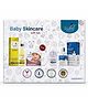 Kidbee Baby Skincare Gift Set with Massage Oil, Shampoo, Baby Powder & Free Baby Bar