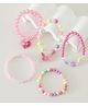 Pine Kids Free Size Bracelets & Bangles Set for Girls - Pink