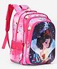 Purple Tots Snow White Character Backpack for Kids | 3D Design with Pink Finish- 16.25 Inches