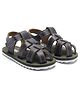 Beanz Solid Velcro Closure Sandals - Olive Green