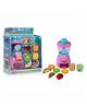 PEPPA PIG The Magic Juice Machine Pretend Play Blender Set with Fruit Slices & Cups - Pink