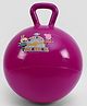 PEPPA PIG Inflatable 18 Inch Hopper Ball with Easy-Grip Handle - Purple