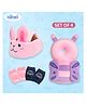 Bubzii Baby Gift Set soft protecting for walking and carwling comes with super soft Head protector Back protector Knee pads 6 to 36 Months