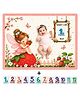 NEW COMERS Milestone Blanket And Props For Baby'S Monthly Photoshoot - Light Pink
