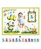 NEW COMERS Milestone Blanket And Props For Baby'S Monthly Photoshoot - Green