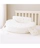 NINTARABABY Ergopod Nursing Pillow Breastfeeding Pillow with Adjustable Strap Supportive Feeding Pillow for Newborns 100% Cotton Cover Multipurpose Maternity Pillow