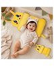 Ortis Newborn Baby Pillow Slide Support Adjustable Soft & Comfortable Sleep Pillow - Yellow
