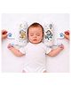 Ortis Newborn Baby Pillow Slide Support Adjustable Soft & Comfortable Sleep Pillow - White
