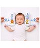 Ortis Newborn Baby Pillow Slide Support Adjustable Soft & Comfortable Sleep Pillow - White