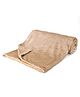 Babyhug Super Soft Coral Fleece Baby Blanket Beige| Soft & Cozy| Baby Safe| Machine Washable| Travel Friendly| Baby Bedding| Warm Blanket for Newborns & Babies