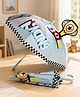 CHAATEWALA Racing Theme Designed Umbrella - Grey