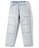 GAP Cotton Woven Full Length Medium Washed Mid Rise Jeans - Blue