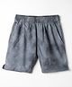 GAP Woven Regular Mid Rise Printed Shorts - Grey