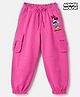 Honeyhap Disney 100% Cotton Terry Knit Full Length Lounge Pant With Minnie Mouse Graphic - Pink