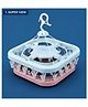 COMERCIO Plastic Spin Dry Multi-Clip Hanger (20 clips)