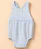 GAP Cotton Knit Tie & Dye Regular Fit Round Neck Sleeveless Onesie - Blue