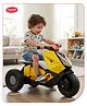Aditi Toys Kids Electric Voltride Bike 6V Rechargeable Scooter, 3 Wheel Electric Ride On Bike, Heavy Duty Ride-On Bike with Tires, Easy Steering Handlebar, Kids Electric Bike for 3Y+, (Yellow)
