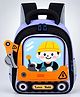 Little Surprise Box 3D Trucker Baby Backpack Kids-Orange