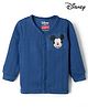 Babyhug Disney Interlock Knit Full Length Thermal Inner Wear With Mickey Mouse Graphic - Navy Blue