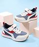 Cute Walk by Babyhug Velcro Closure Sneaker Shoes Solid - White