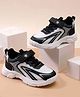 Cute Walk by Babyhug Velcro Closure Sneaker Shoes - Black
