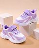 Cute Walk by Babyhug Velcro Closure Sneaker Shoes - Purple