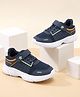 Cute Walk by Babyhug Velcro Closure Sneaker Shoes - Navy Blue