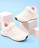 Cute Walk by Babyhug Velcro Closure Sneaker Shoes With Star Patch - Pink