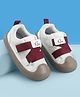 Babyoye Velcro Closure Casual Shoes - Maroon