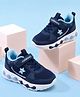 Cute Walk by Babyhug Velcro Closure Sneaker Shoes With Star Applique - Blue