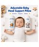 NeonateCare Adjsutable Pillow with Mustard seeds - Little dreams elephant printed Adjustable pillow with Mustard seeds