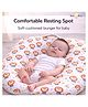 NeonateCare Portable White Baby Nest |Ultra-Soft Infant Lounger Cushion and Travel Friendly Sleeping Bed - Cream Lion lounger
