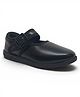 Lil Lollipop Solid Buckle Closure School Shoes - Black