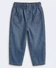 Mothercare 100% Cotton Solid Denim Full Length Jeans in Blue