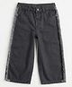 Mothercare 100% Cotton Full Length Denim Flutter and Bloom Jeans in Black