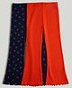 Mothercare Cotton Mix Knit Full Length Leggings with Cherries Print in Navy Blue Pack of 2