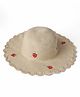 Mothercare Paper Woven Hat Brown - Diameter 17 cm