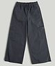 Mothercare Cotton Woven Full Length Regular Fit Junior Expression Trouser in Dark Grey
