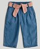 Mothercare Lyocell Woven Full Length Mini Soft Safari Trouser in Blue
