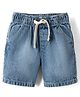 Mothercare 100% Cotton Woven Mini Lobster Pot Solid Short in Blue