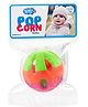 Sunny Pop Corn Baby Rattle Ball with Beads for Babies- Multicolor