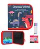 FunBlast Reusable Drawing Book  4 Pages Magic Doodle with 3 Color Markers - Multicolor
