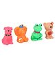 Speedage Animal Set Squeezy Toys Set of 4 - Multicolour